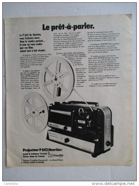 Heurtier projecteur P 842 - 1975