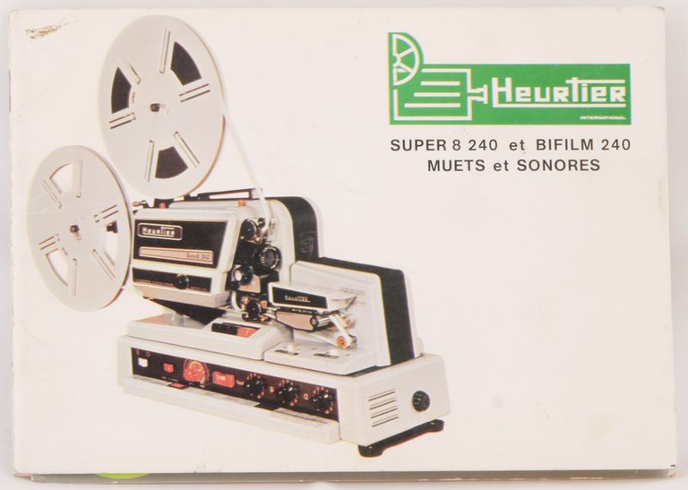 Notice projecteurs Heurtier Bi_Film 240, Super 8 240