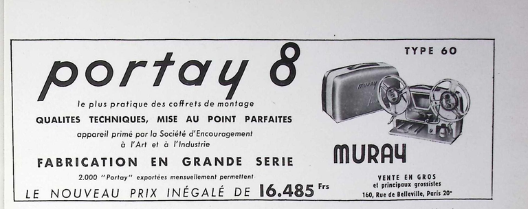 Muray - Visionneuse Portay 8 - novembre décembre 1959 - Caméra huit n°13