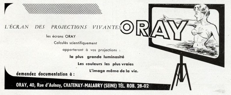 Oray - Ecrans - 1958
