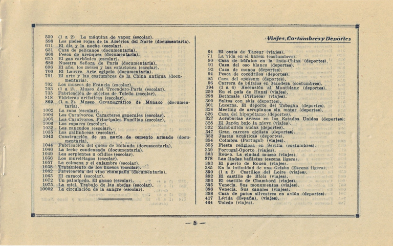 1929 - Pathé-Baby Catalogo de pelliculas en español - page 5