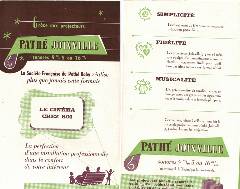 S.F.P.B. - La cinéma chez soi - Pathé Joinville - 1948