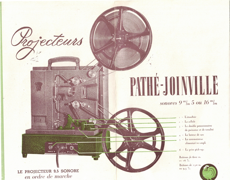 S.F.P.B. - La cinéma chez soi - Pathé Joinville - 1948