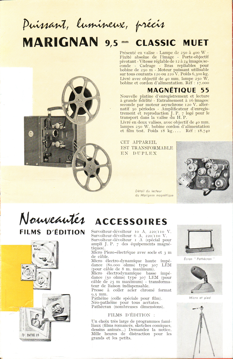 S.C.I Pathé - Catalogue 1955 - 3