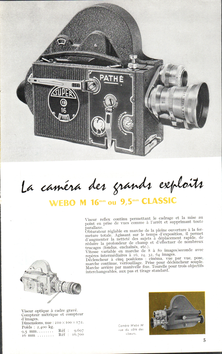 S.C.I Pathé - Catalogue 1955 - 8
