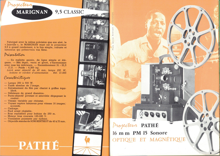 1956 - Catalogue général - 16 mm PM 15 sonore optique et magnétique