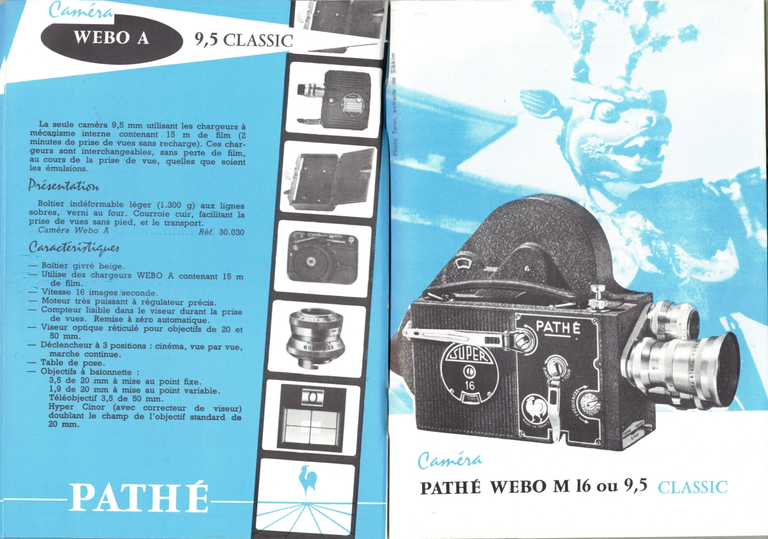 1956 - Catalogue général - Webo M 16 ou 9,5 Classic