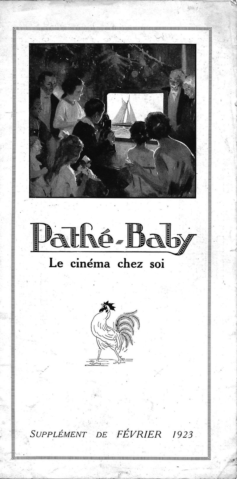Catalogue de Films Pathé-Baby - février 1923 - 8 pages