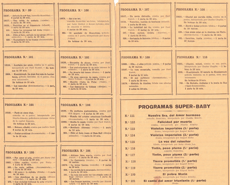 1929 (?) - Alquiler de pelliculas Pathé-Baby de 10, 20 y 100 metros - page 2