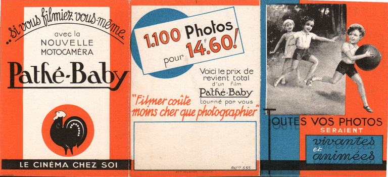 Motocaméra National - dépliant recto