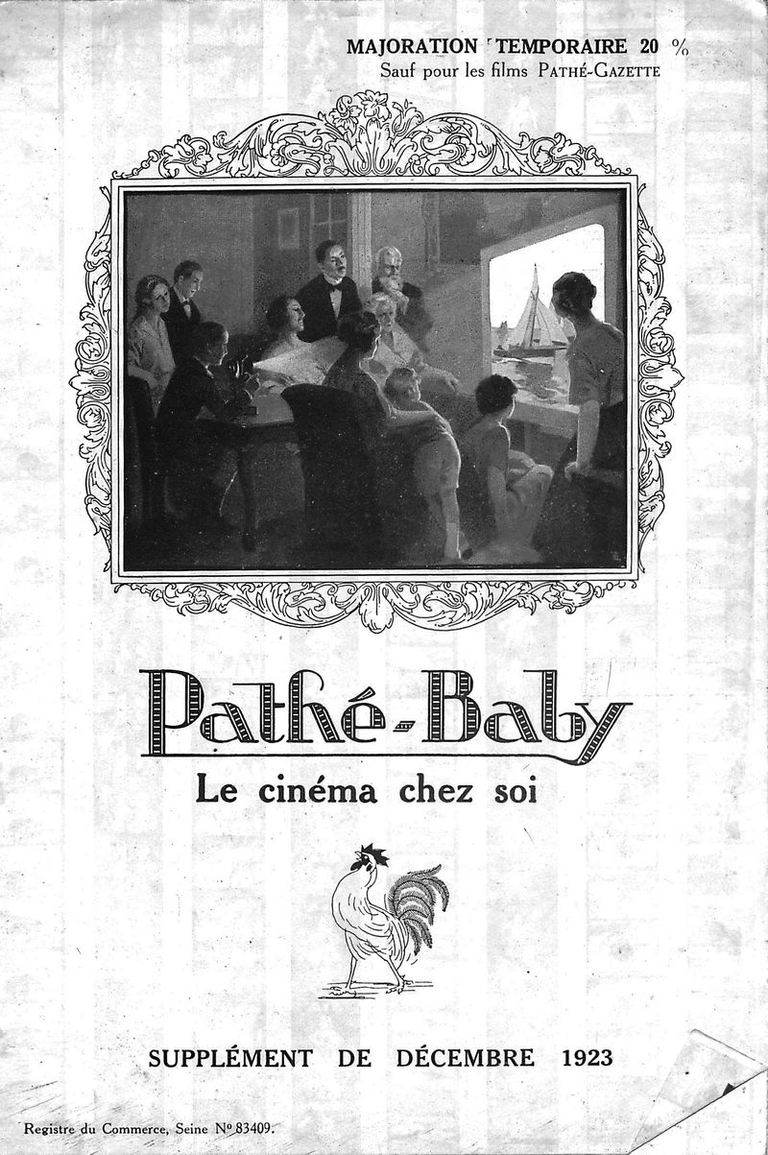 Filmathèque Pathé-Baby - décembre 1923 - 6 pages
