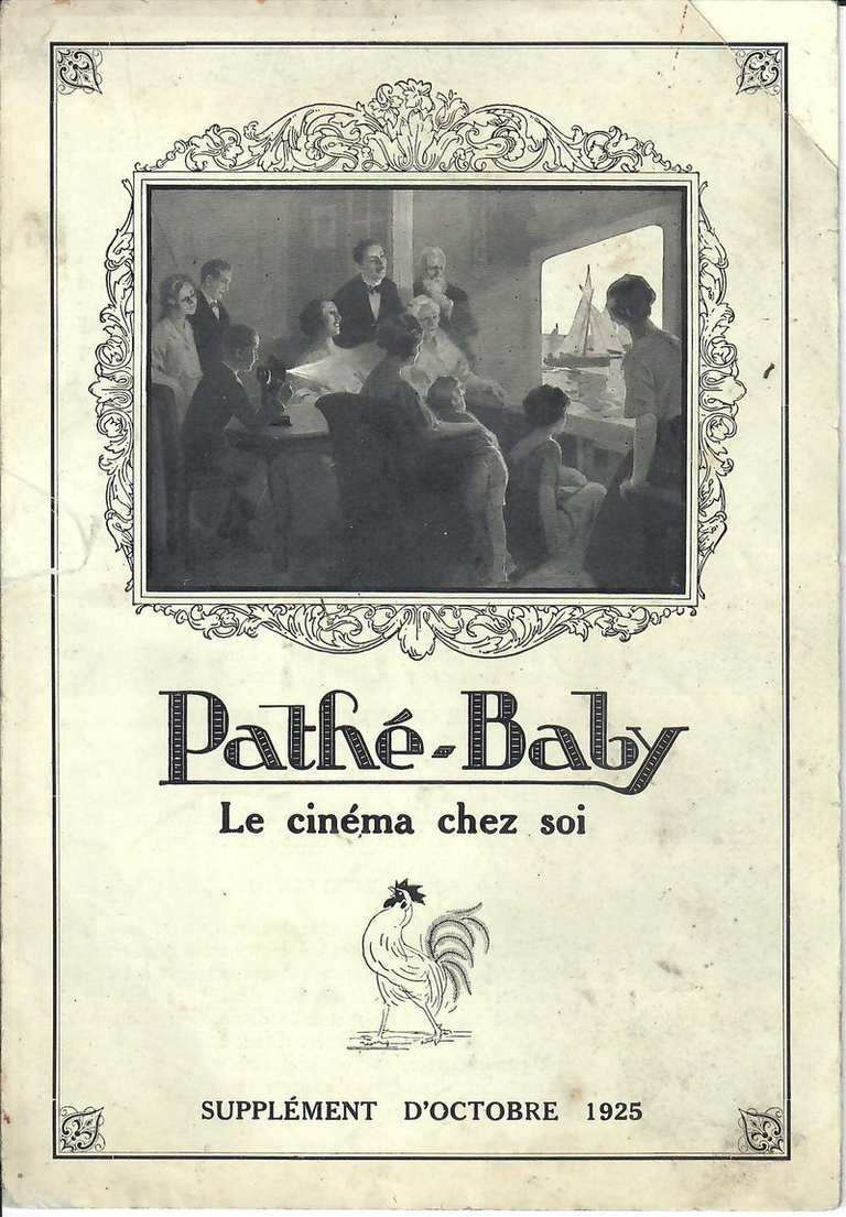 Filmathèque Pathé-Baby - octobre 1925 - 6 pages