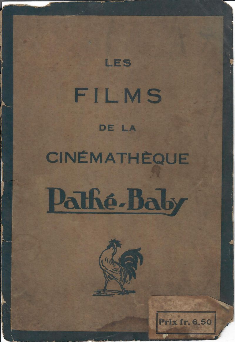 Les films de la Cinémathèque Pathé-Baby - 275 pages