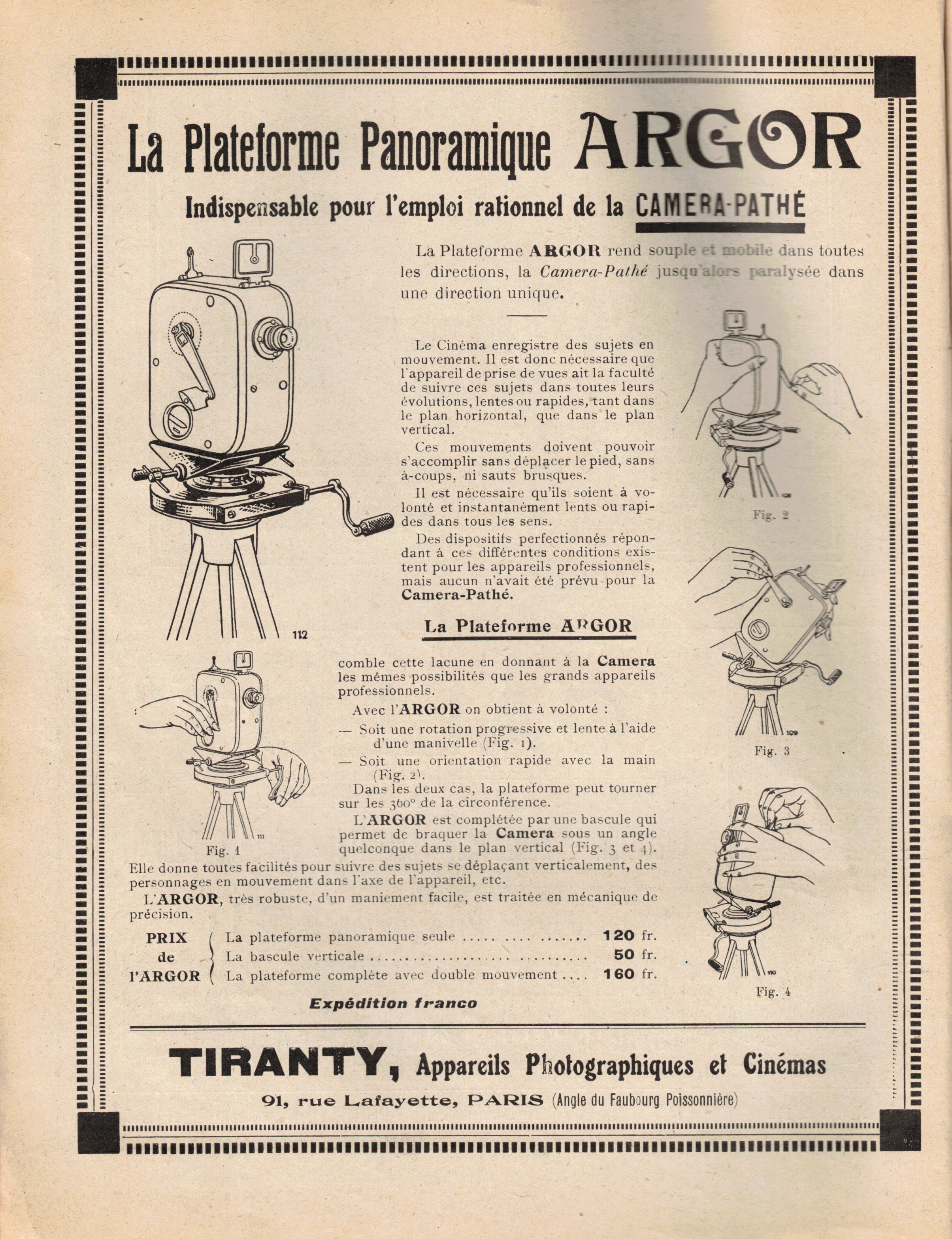 Pathé-Baby - La revue française de photographie n°135 - 1er août 1925