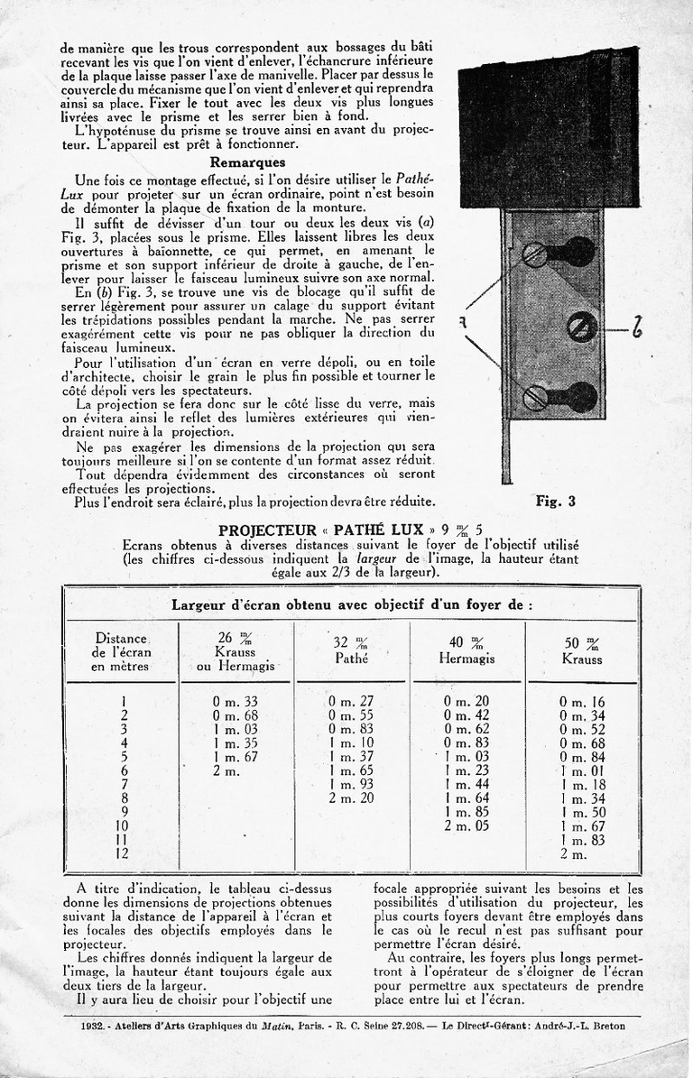 La projection par transparence  - mars 1932 - Le Cinéma Chez Soi - page 2