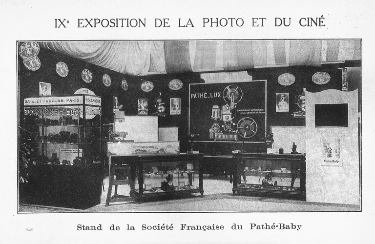 Stand de la Société Française du Pathé-Baby - juin-juillet 1932 - Le Cinéma Chez Soi