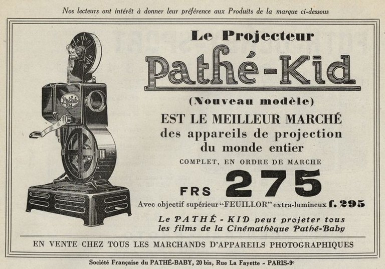 Projecteur Pathé-Kid - 1933
