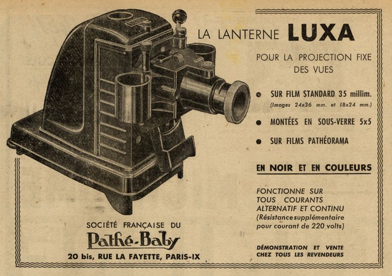 Projecteur Pathé Luxa 35 mm - 1946