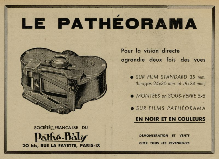 Visionneuse Pathéorama - 1946
