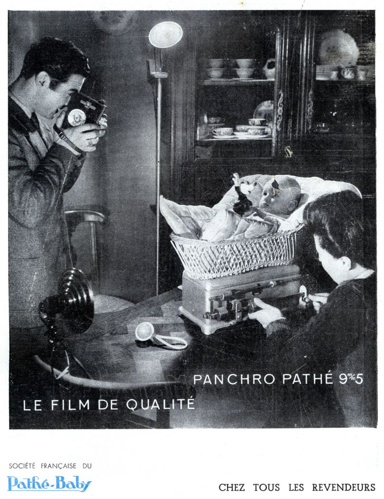Caméra Pathé Webo A - Film Panchro Pathé 9,5 mm - 1948