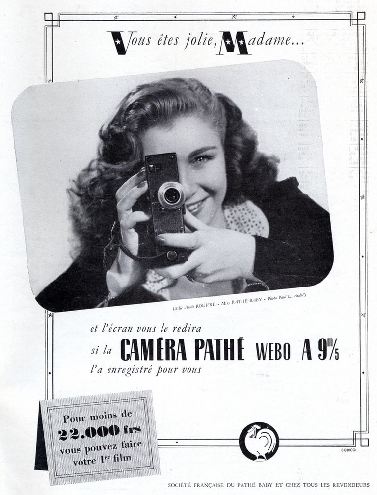 Caméra Pathé Webo A - 1949