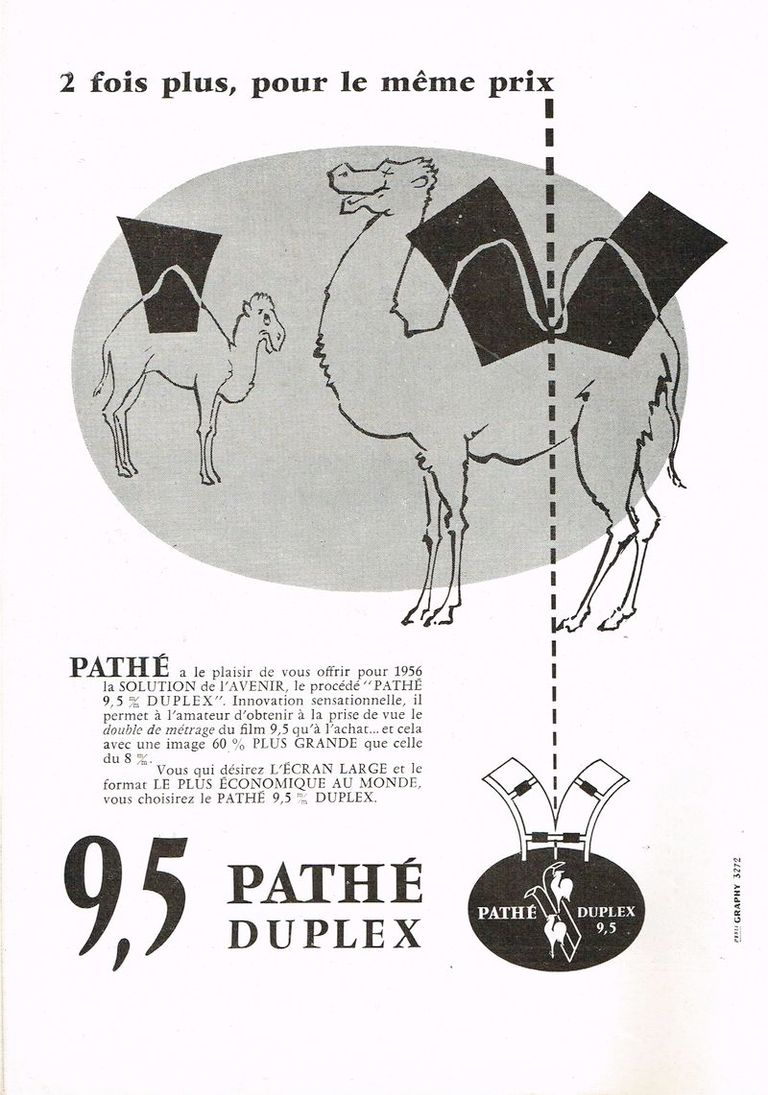 Film Pathé Duplex 9,5 - mars 1956 - Photo-Cinéma