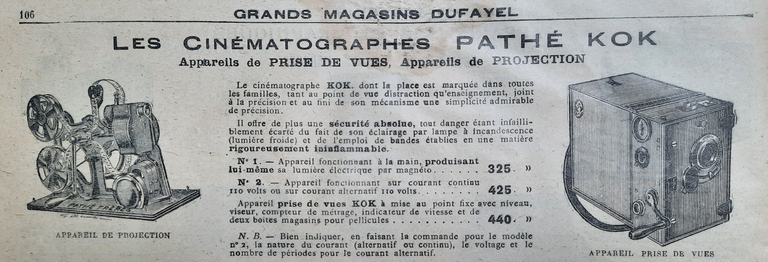 Catalogue Grands magasins Dufayel