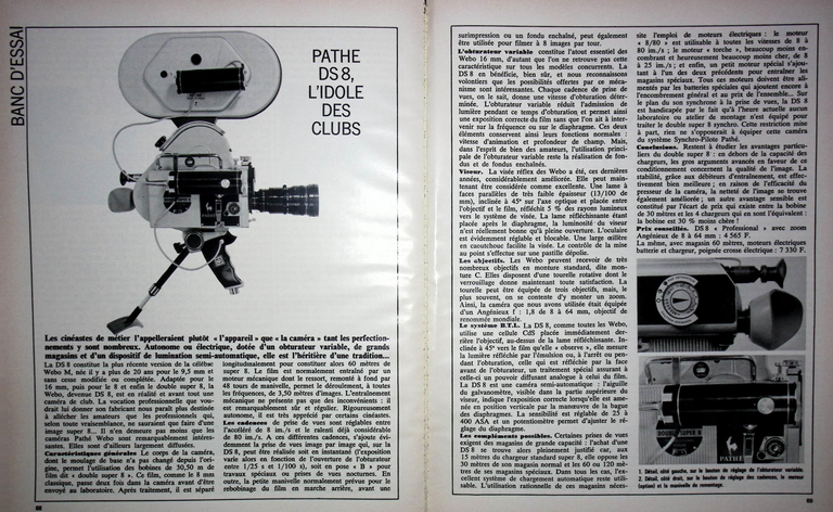 Pathé Webo DS8 - Photo - mars 1970