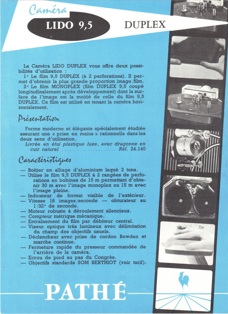 Pathé Lido Duplex - verso