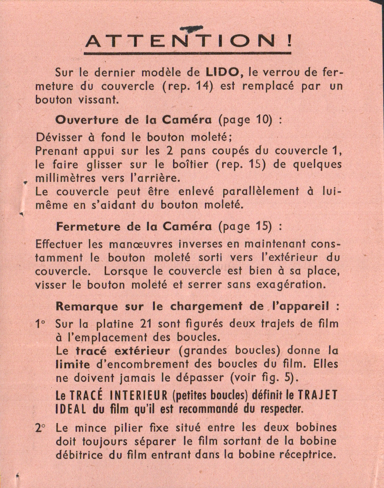 Lido 9,5 Universelle - Duplex - Classic - Addendum