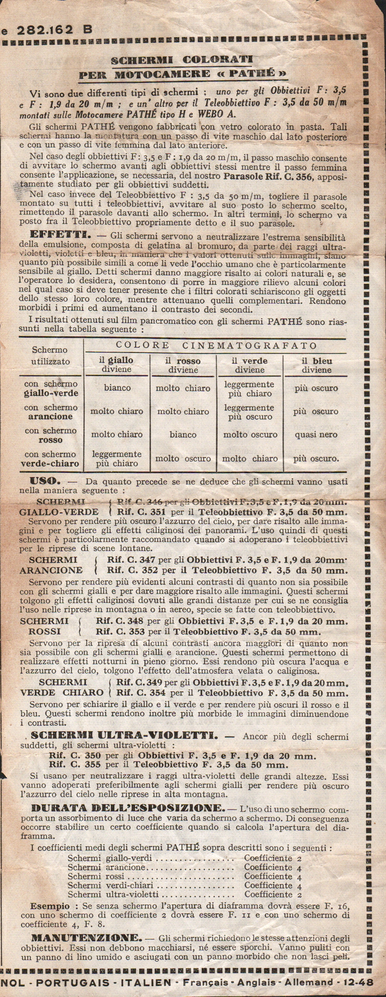 Ecrans Colorés verso