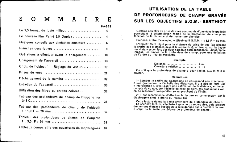 Lido 9,5 Universelle - Duplex - Classic - Notice - 3