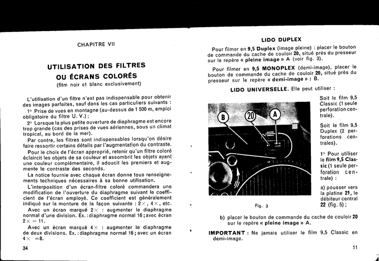 Lido 9,5 Universelle - Duplex - Classic - Notice - 12