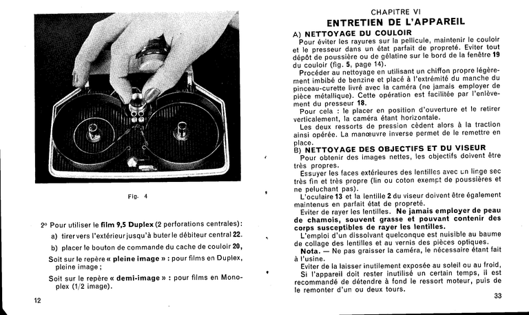 Lido 9,5 Universelle - Duplex - Classic - Notice - 13