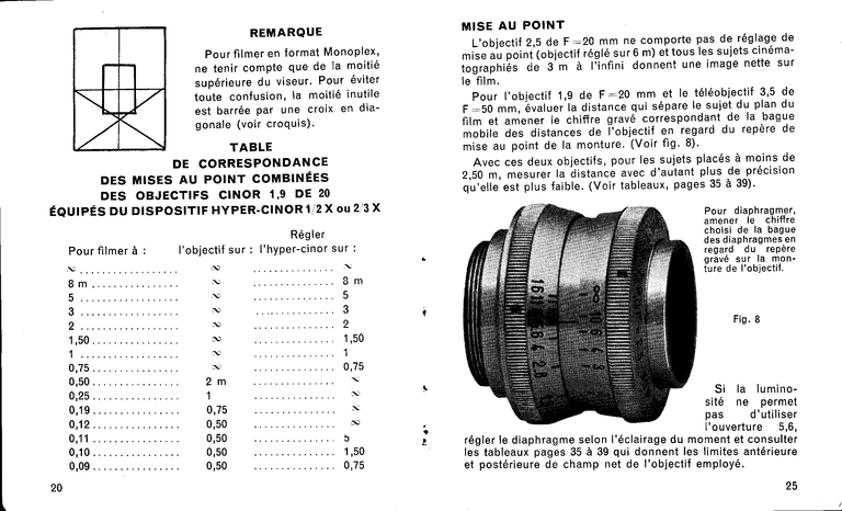 Lido 9,5 Universelle - Duplex - Classic - Notice - 20