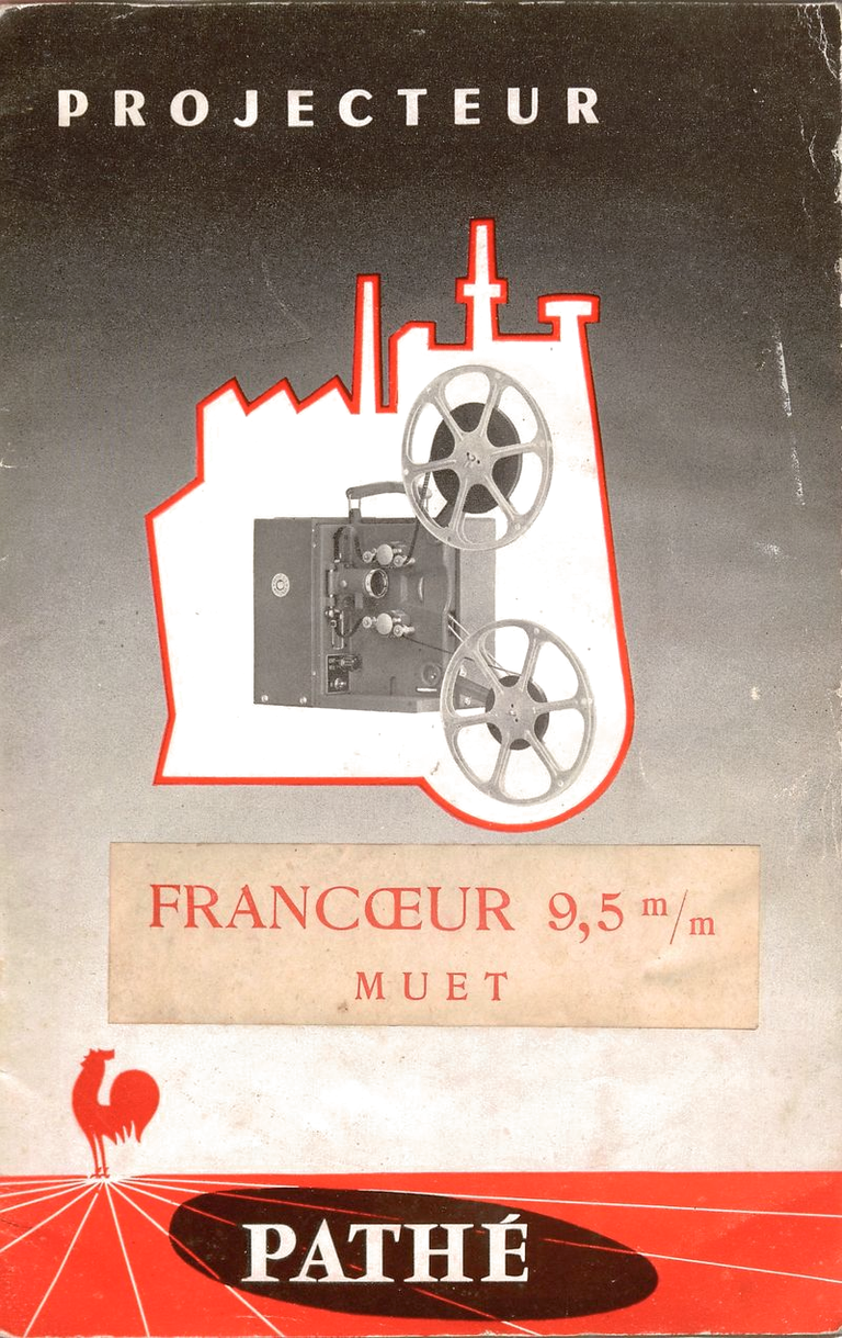 Mode d'emploi - Projecteur Francoeur 9,5 Muet - 1954 - 12 pages - Ref 2745