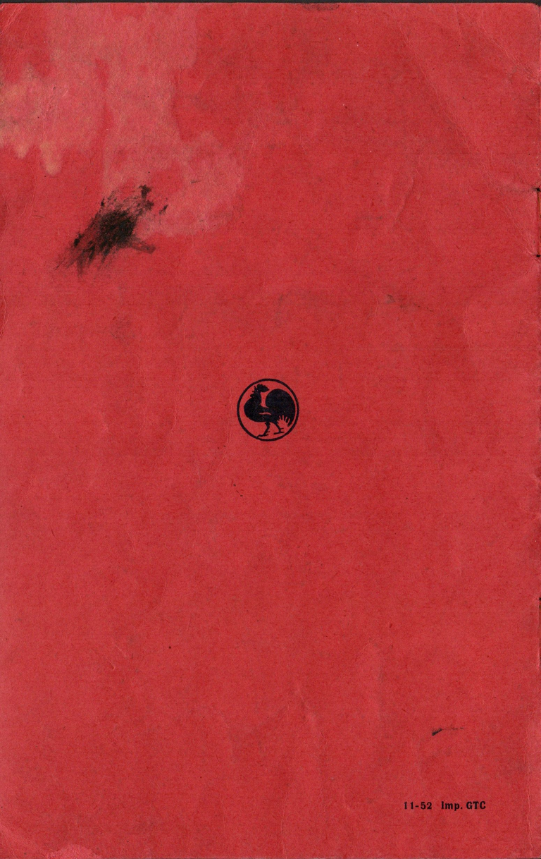 Projecteur Pathé-Baby 53 - Notice 00