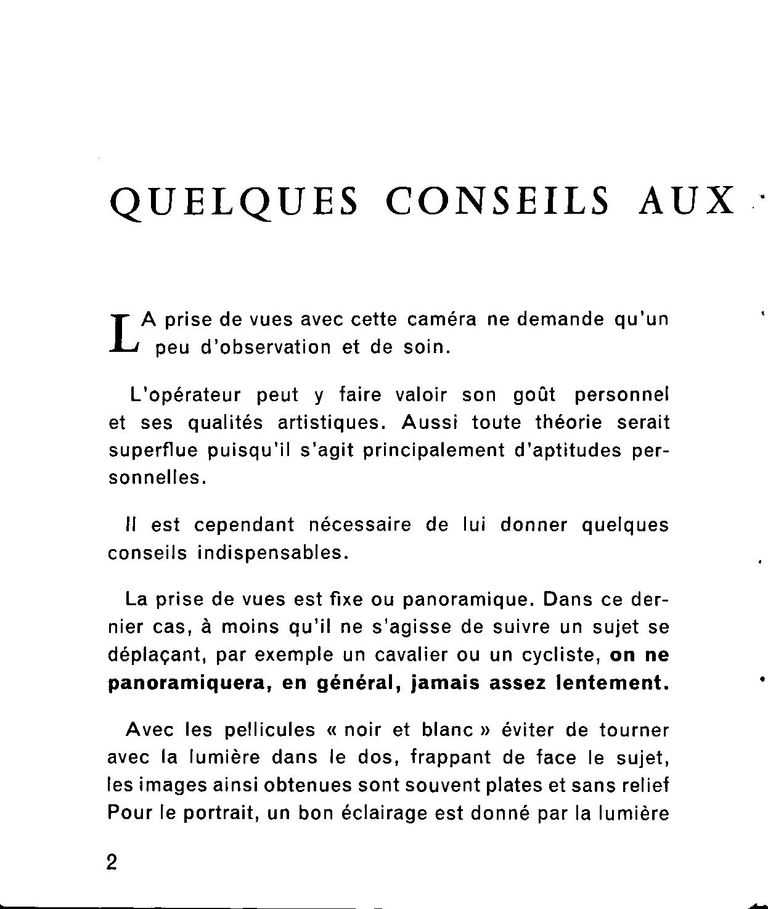 Rio Rio-Phot Notice - Ref 4.823-5-62