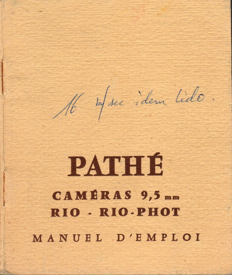 Rio Rio-Phot Notice - Ref 4.823-5-62