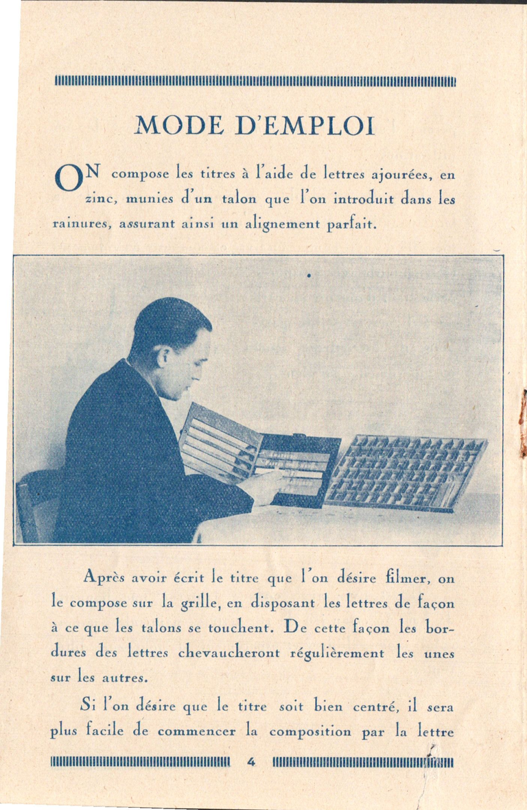 Lanterne Titra Notice