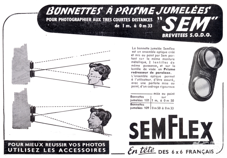SEM - Bonnettes jumelées Sem - 1953