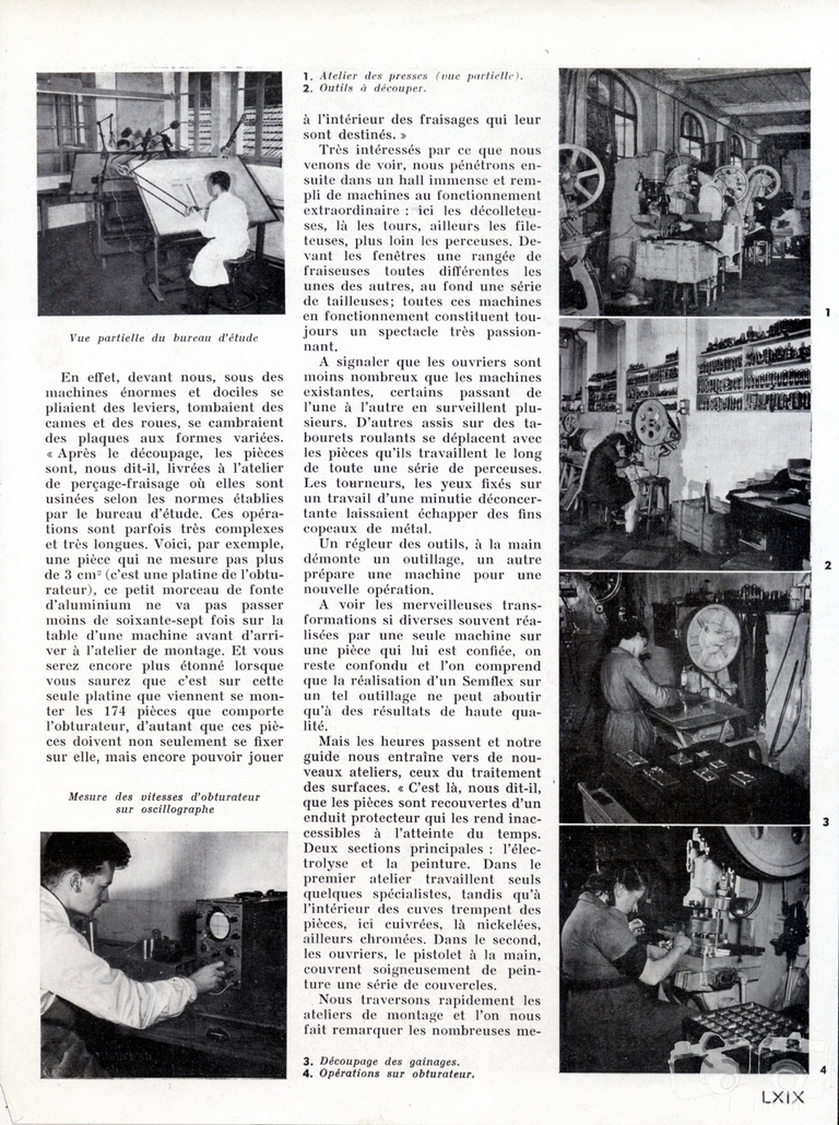 Les usines SEM à Aurec - juin 1953 - Photo-Cinéma - page 3