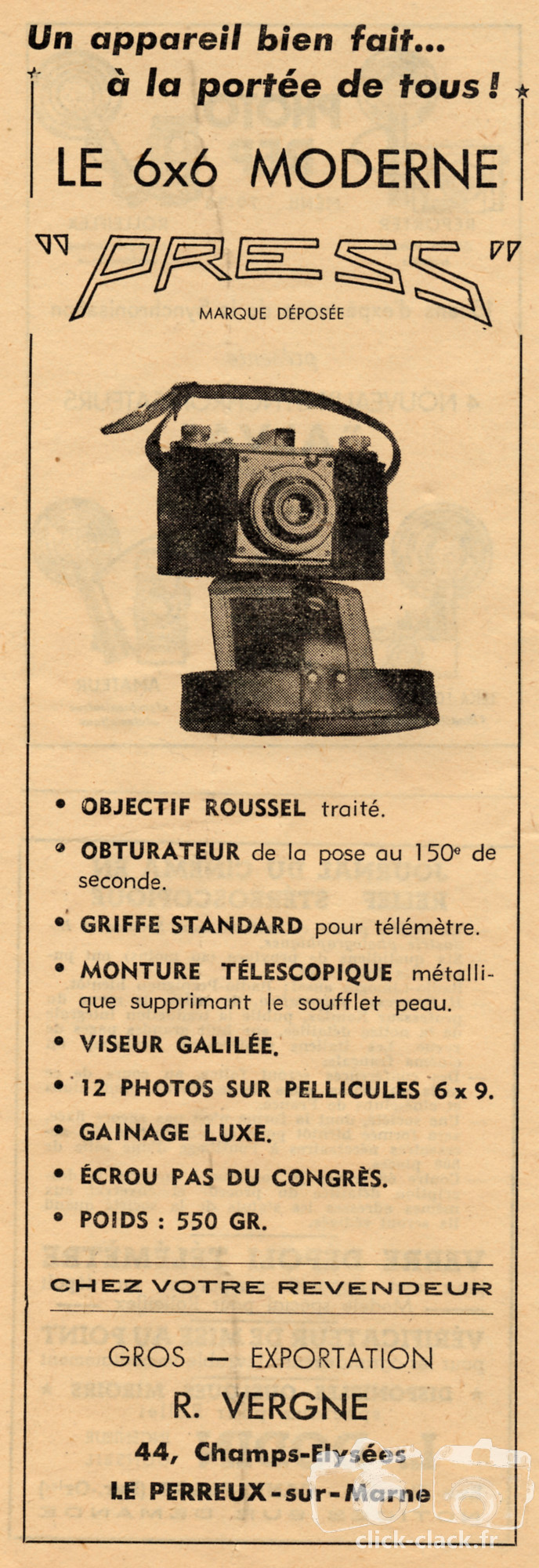 Vergne - Press - 1948