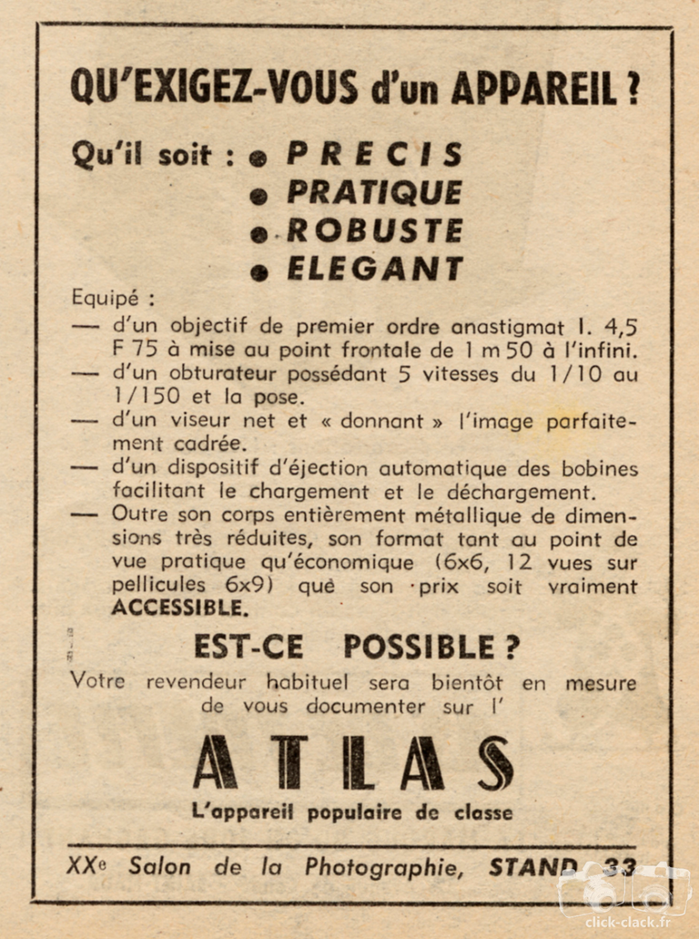 Vergne - Atlas 6x6 - 1949