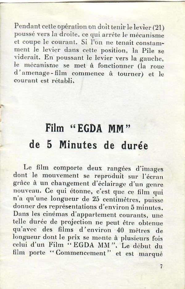 Notice Cinéma "EGDA MM" - page 7