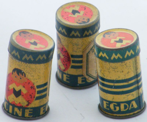 Boîtes Ciné Egda cylindriques