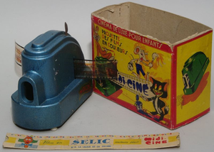 Midi-Ciné bleu lisse