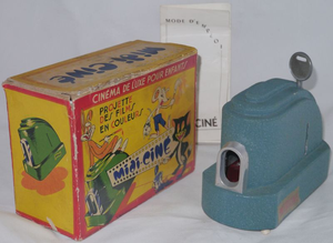 Midi-Ciné bleu granité