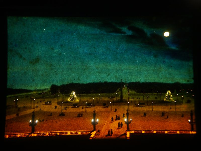 La Place de la Concorde : vue nuit