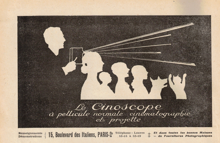 Etablissements Chanteclair Le Cinoscope - La revue française de photographie n°92 - 15 octobre 1923